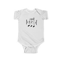 Load image into Gallery viewer, "Flam Drag" Infant Fine Jersey Bodysuit