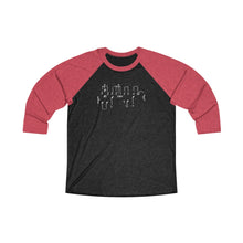 Load image into Gallery viewer, Unisex Tri-Blend 3/4 Raglan Tee
