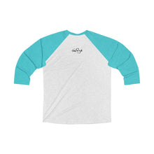 Load image into Gallery viewer, Unisex "Slippery Lick" Tri-Blend 3/4 sleeve

